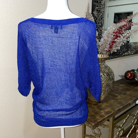 Ana blue sheer top - Picture 7 of 14